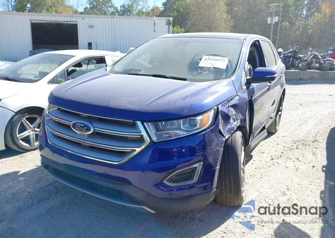 2015 Ford Edge Titanium из США, поврежденный, VIN 2FMPK4K87FBB68501